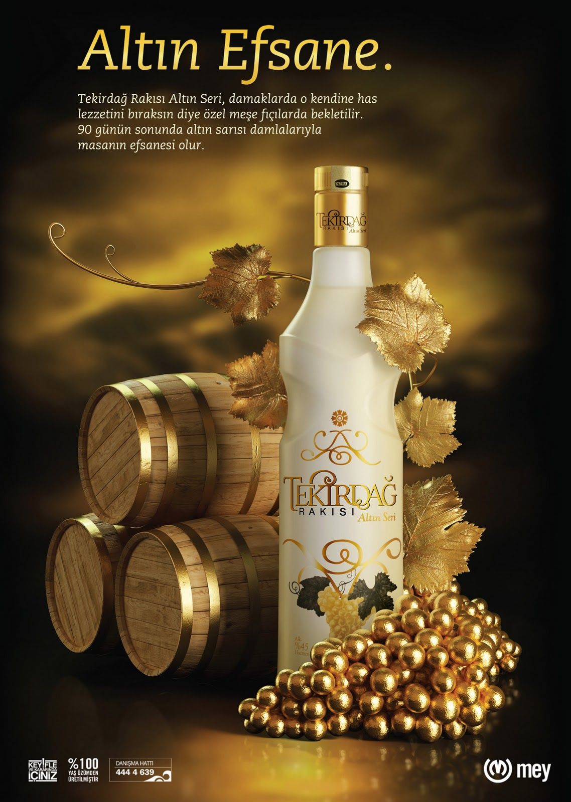 TEKİRDAĞ ALTIN SERİ 50CL