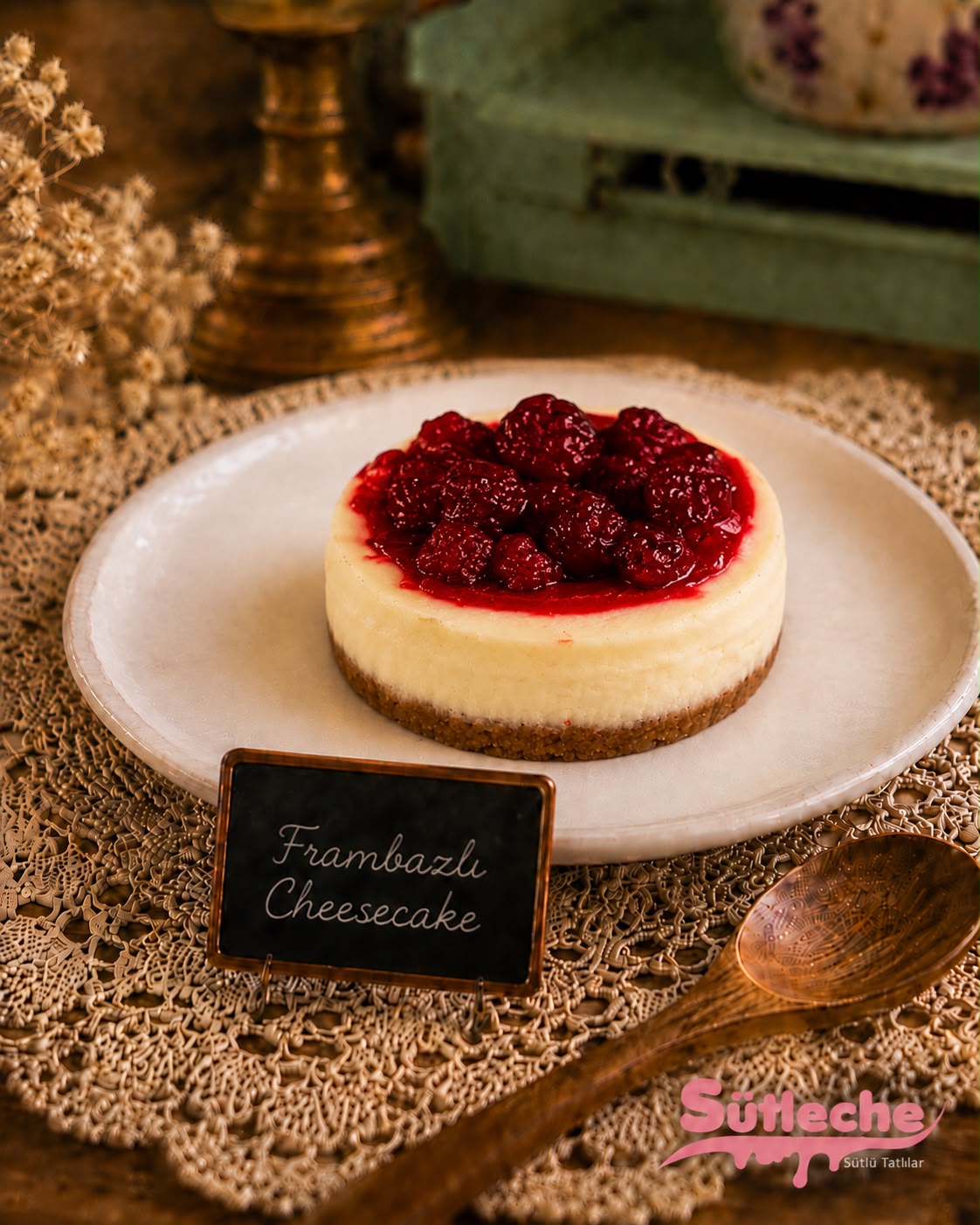 Frambuazlı Cheesecake