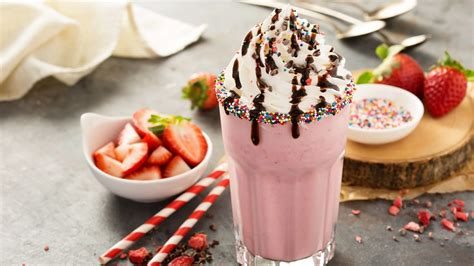 ÇİLEKLİ MİLKSHAKE